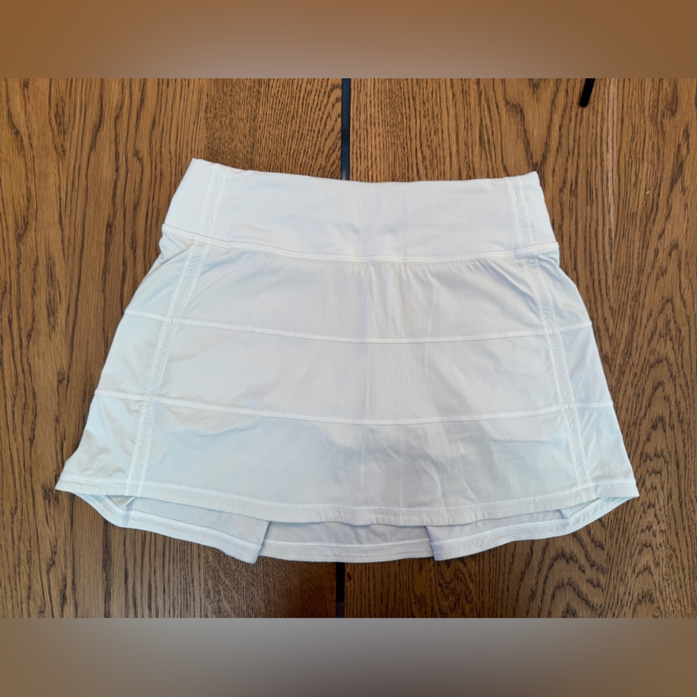Lululemon Pace Rival White Tennis Skort